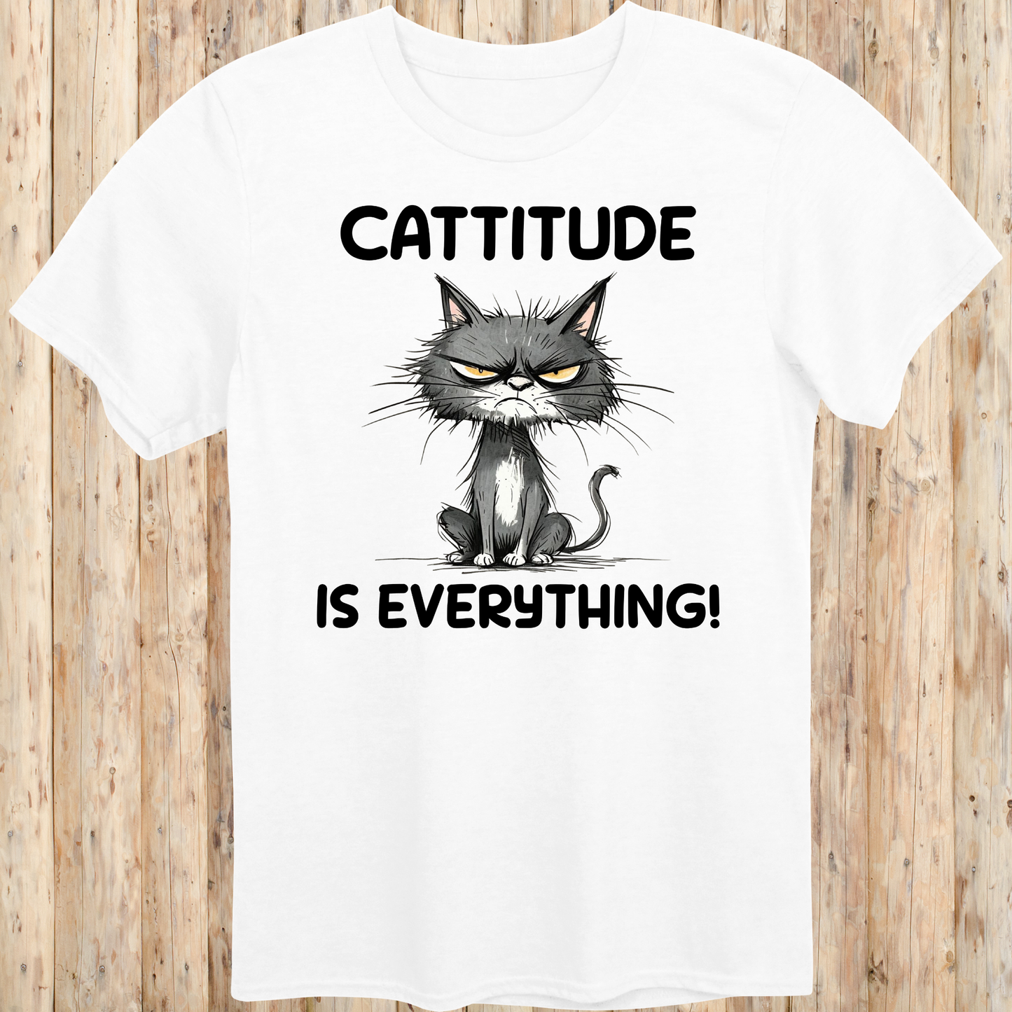 Cattitude Is Everything T-Shirt