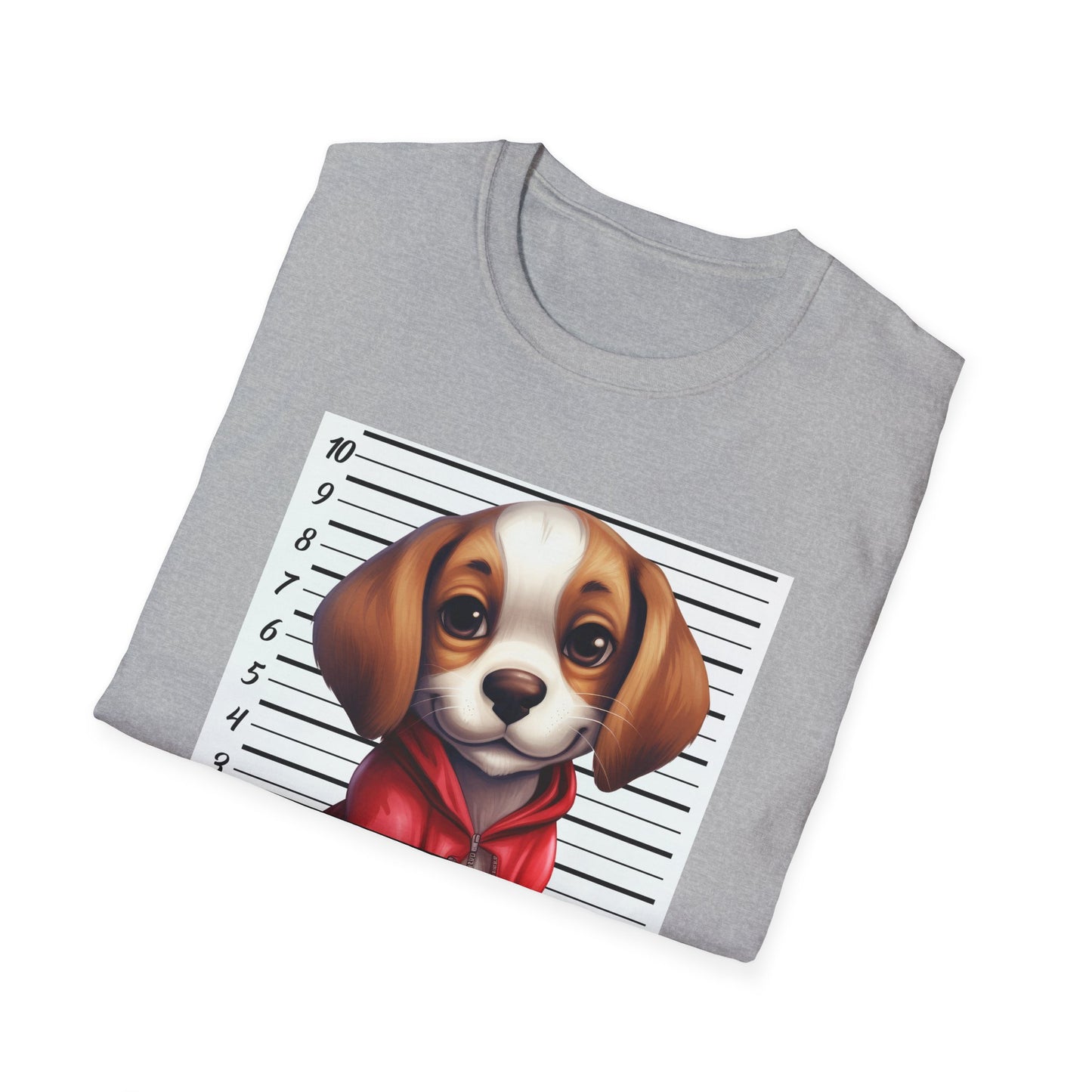 Beagle Dog Guilty of Stealing Hearts Mugshot T-Shirt