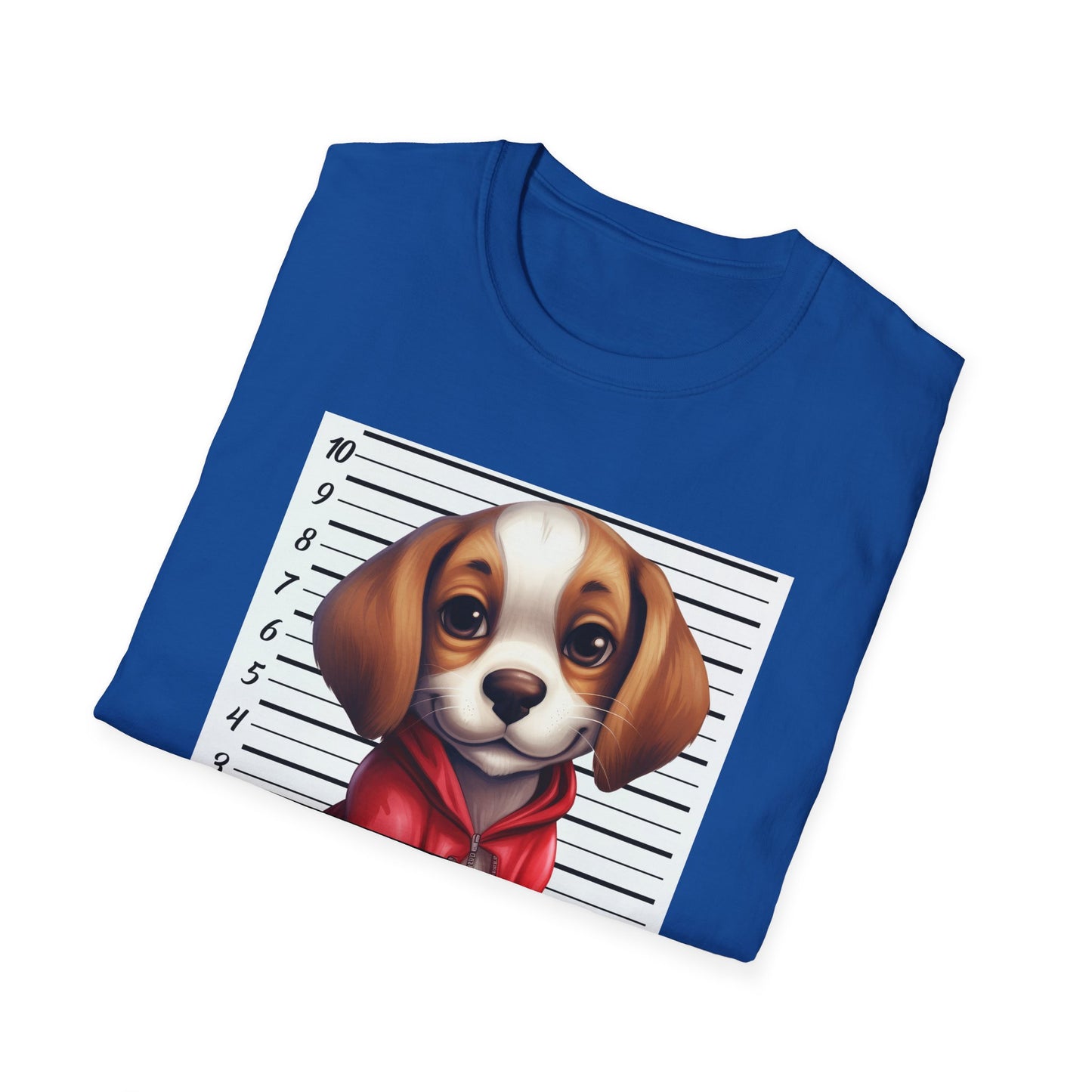 Beagle Dog Guilty of Stealing Hearts Mugshot T-Shirt
