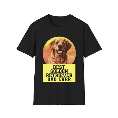 Golden Retriever T-Shirt - Best Golden Retriever Dad Ever