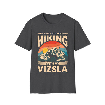 Vizsla Dog Hiking T-Shirt