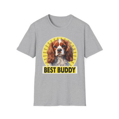 sport grey Cavalier King Charles Spaniel CKCS T-Shirt for women men adults humans