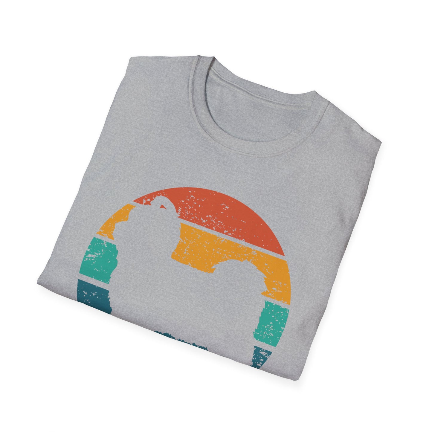 Shih Tzu T-Shirt Vintage Sunset Design