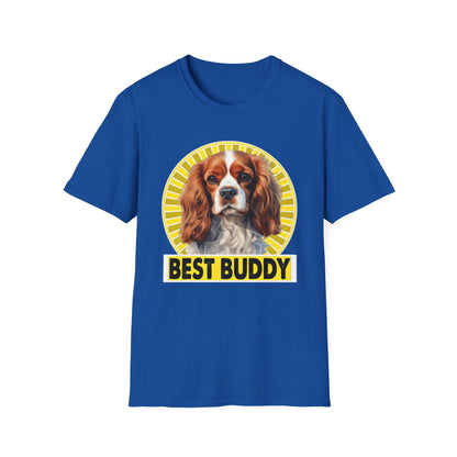 Royal Blue Cavalier King Charles Spaniel CKCS T-Shirt for women men adults humans
