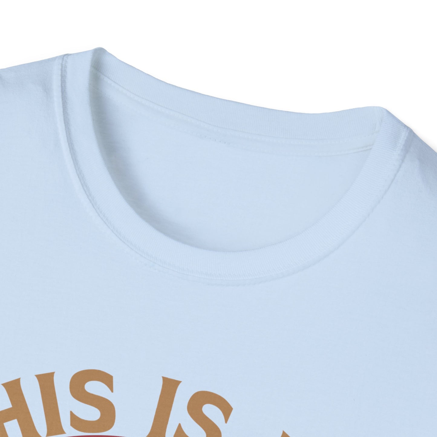 Funny Corgi T-Shirt - This Is My Therapist Unisex Softstyle Tee