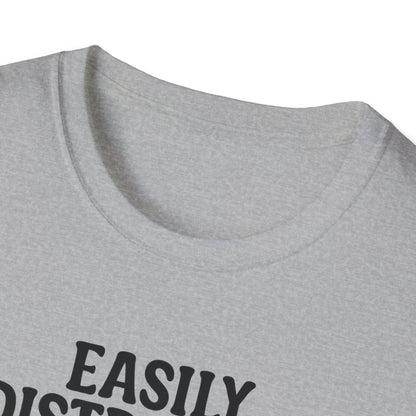 Funny Dachshund T-Shirt Easily Distracted By Weiners