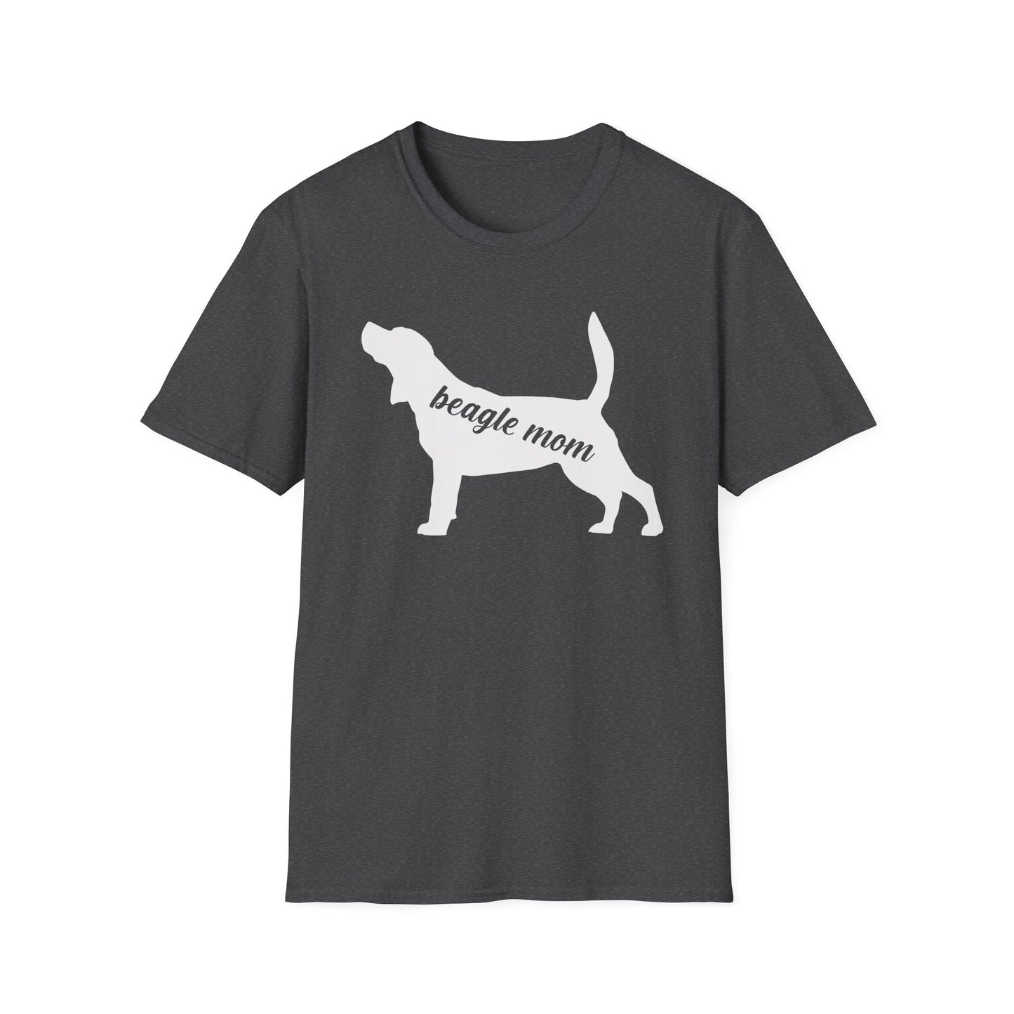 Beagle Mom T-Shirt Dog Silhouette
