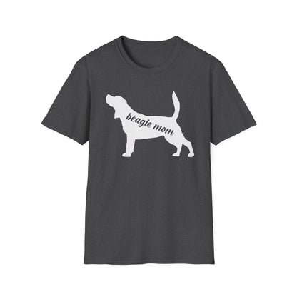 Beagle Mom T-Shirt Dog Silhouette