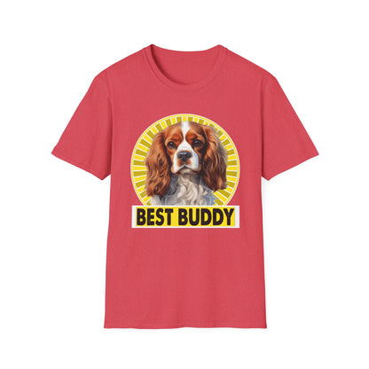 heather red Cavalier King Charles Spaniel CKCS T-Shirt for women men adults humans