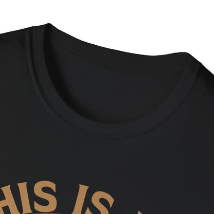 Funny Corgi T-Shirt - This Is My Therapist Unisex Softstyle Tee