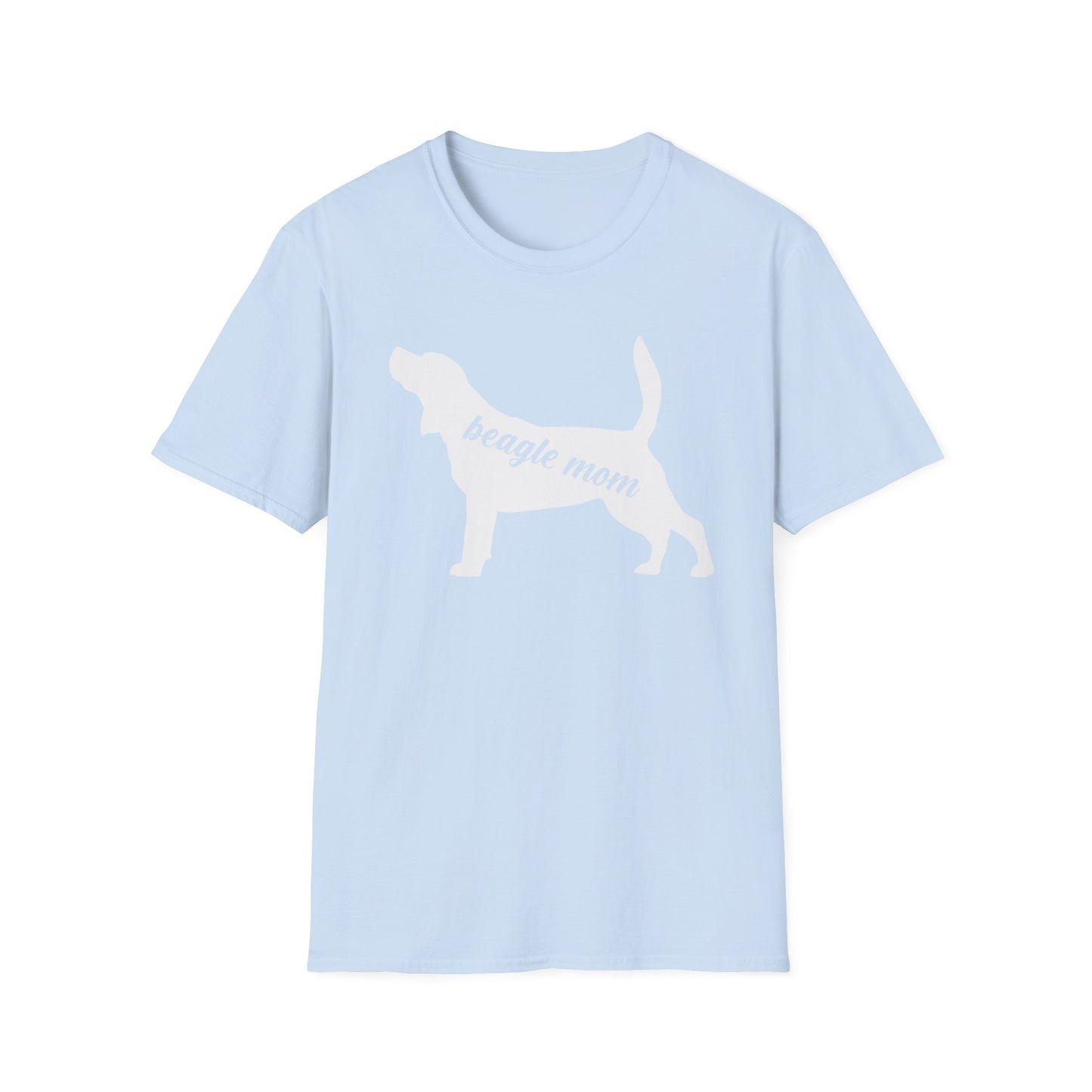 Beagle Mom T-Shirt Dog Silhouette
