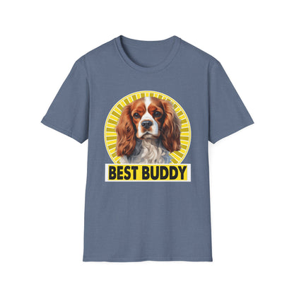 Heather Indigo Cavalier King Charles Spaniel CKCS T-Shirt for women men adults humans