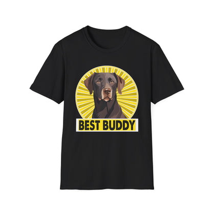 Labrador Retriever Dog T-Shirt Best Buddy