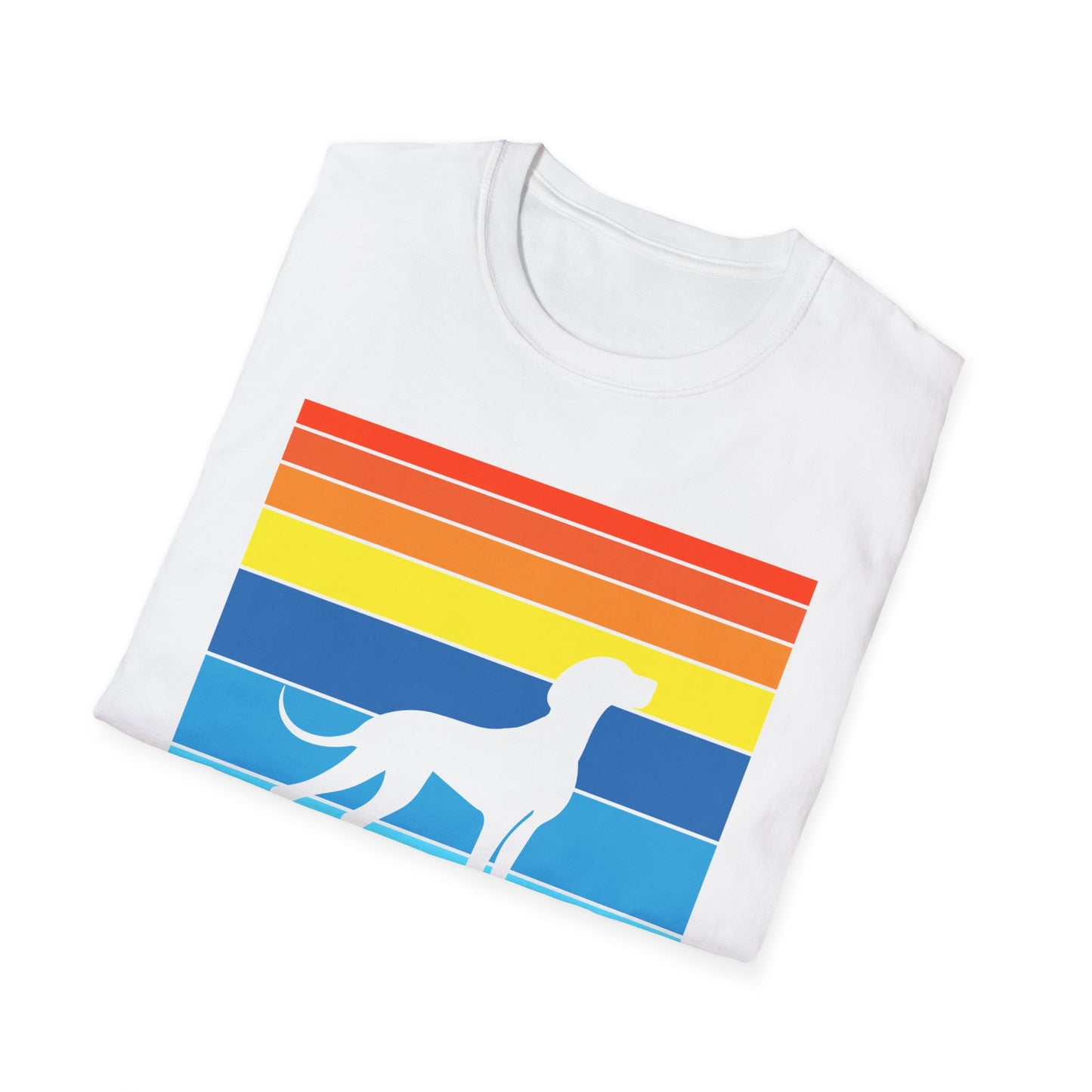 Vizsla Vintage Vibe T-Shirt - Vizsla Dog Breed Retro Design
