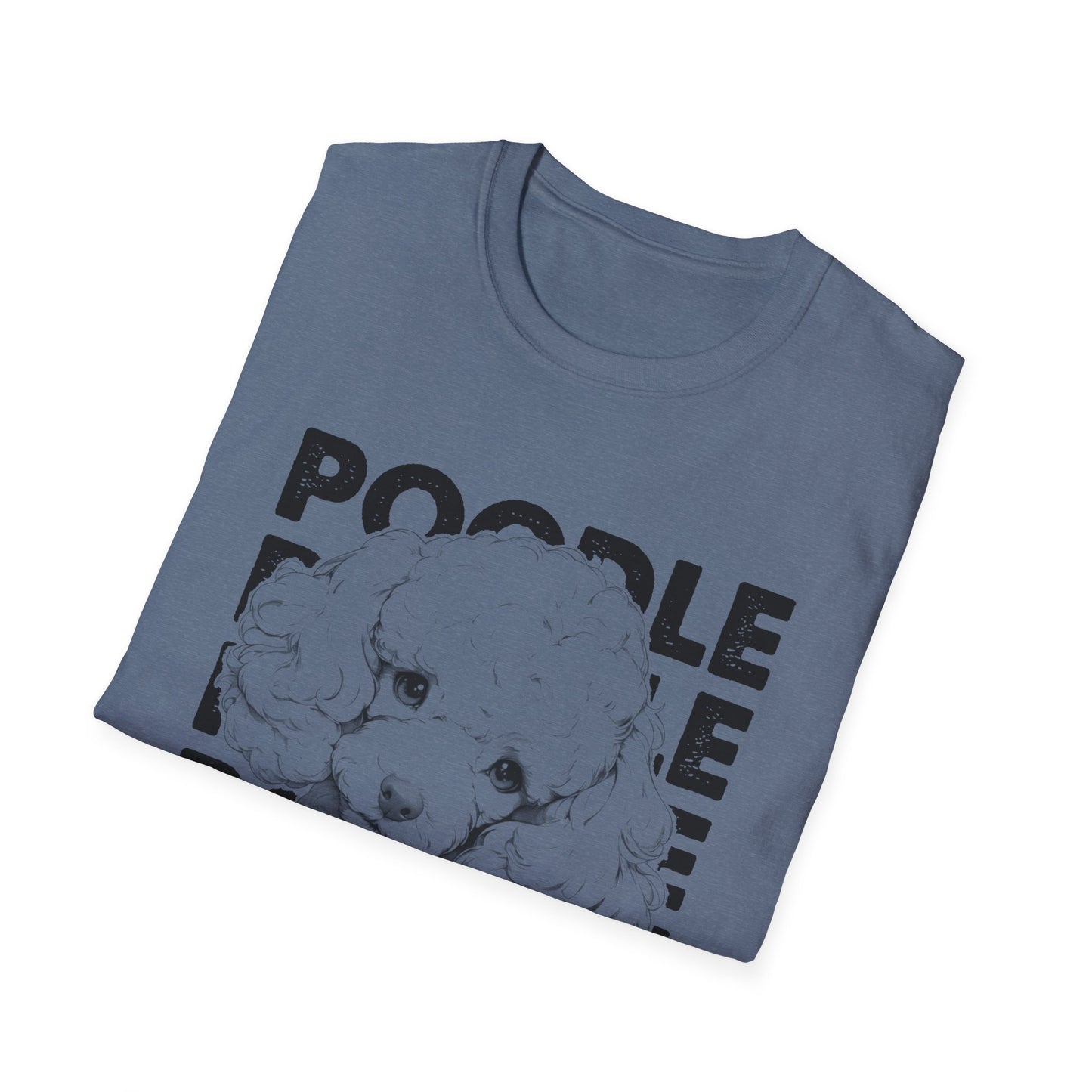 Poodle T-Shirt for Poodle Lovers and Owners - Unisex Softstyle