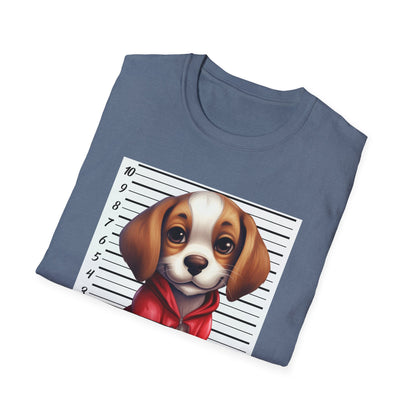 Beagle Dog Guilty of Stealing Hearts Mugshot T-Shirt