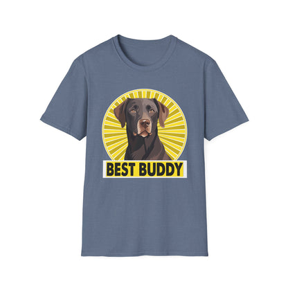 Labrador Retriever Dog T-Shirt Best Buddy