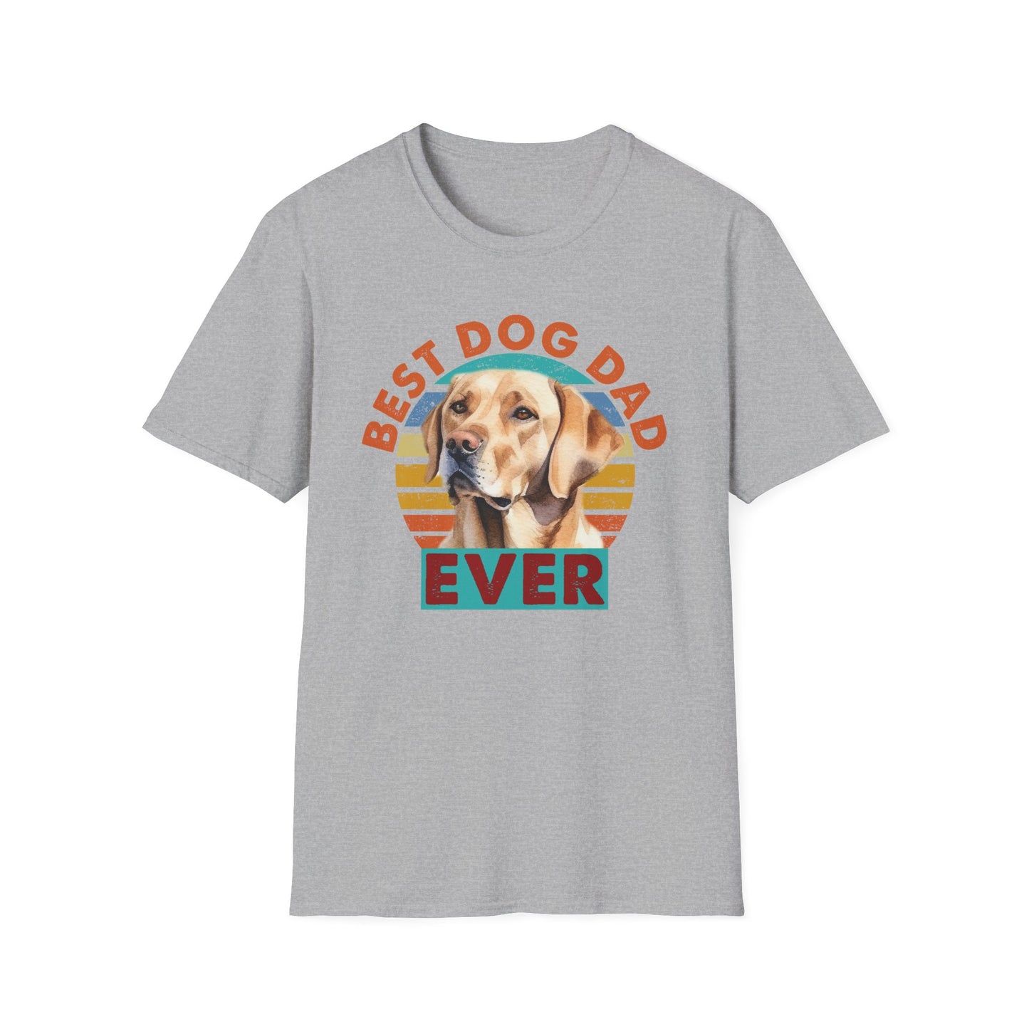 Labrador Retriever T-Shirt - Best Dog Dad Ever - Unisex