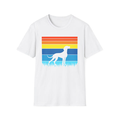 Vizsla Vintage Vibe T-Shirt - Vizsla Dog Breed Retro Design