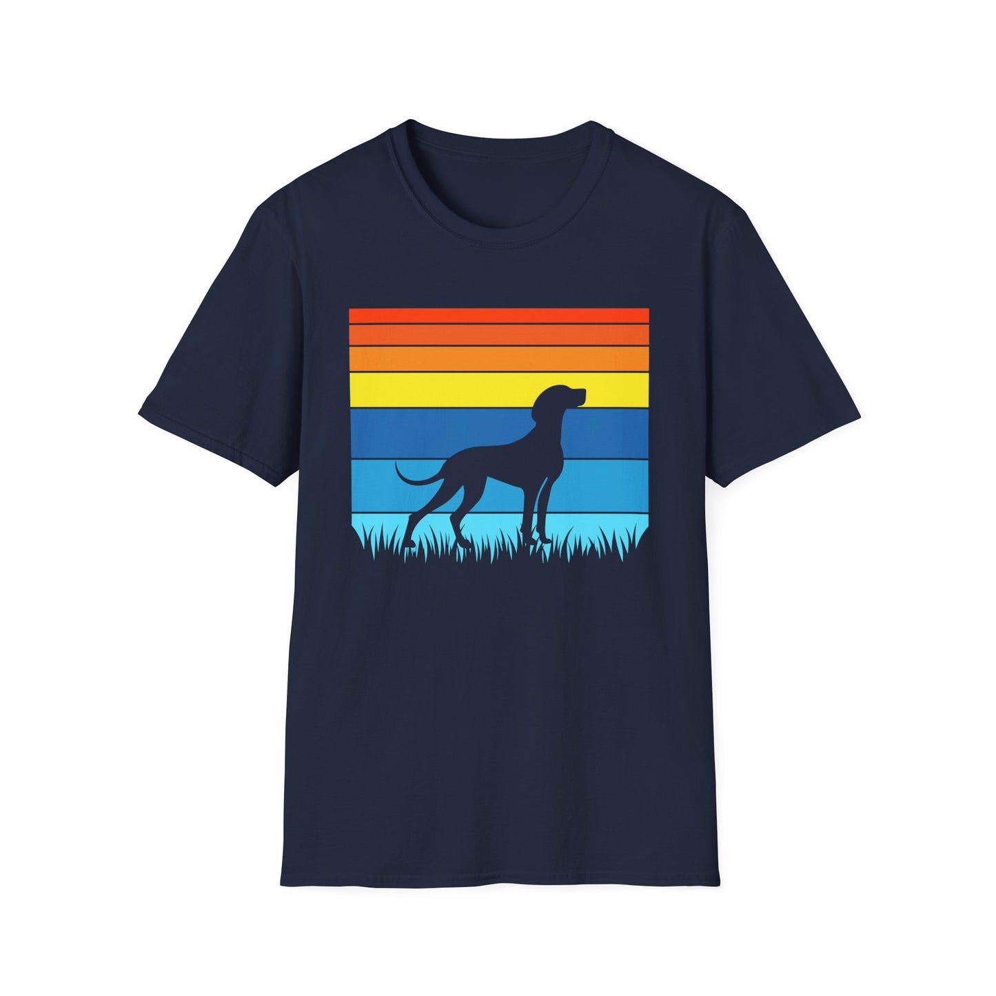 Vizsla Vintage Vibe T-Shirt - Vizsla Dog Breed Retro Design