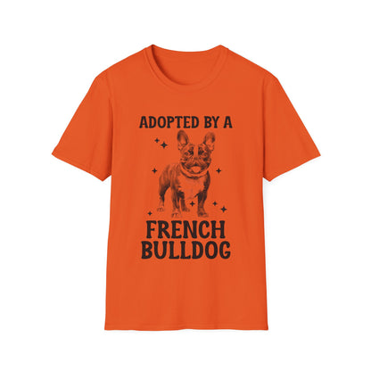 French Bulldog Adopted Unisex T-Shirt