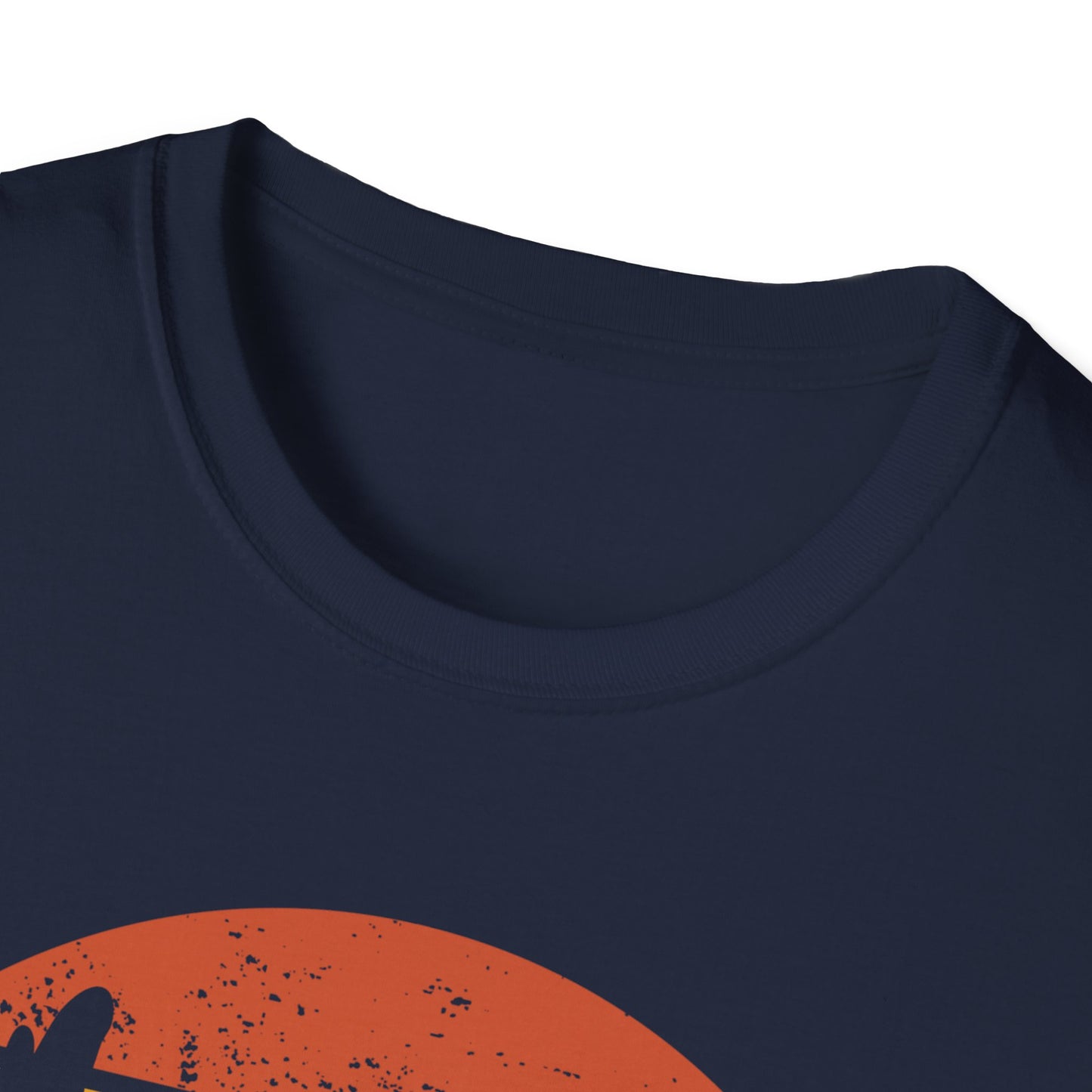 French Bulldog Retro Sunset Design Dog Silhouette T-shirt