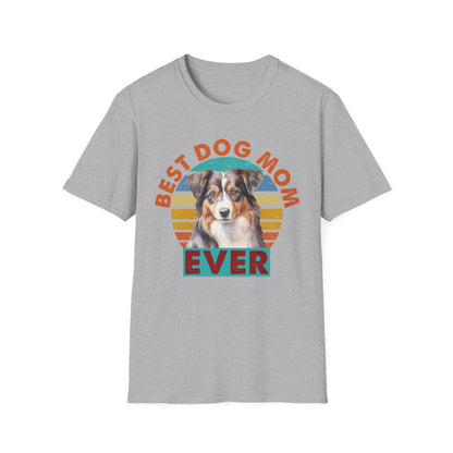 Australian Shepherd Best Dog Mom Ever T-Shirt