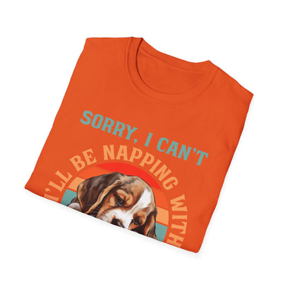 Beagle Dog Sorry I Can't I'll Be Napping With My Dog T-Shirt