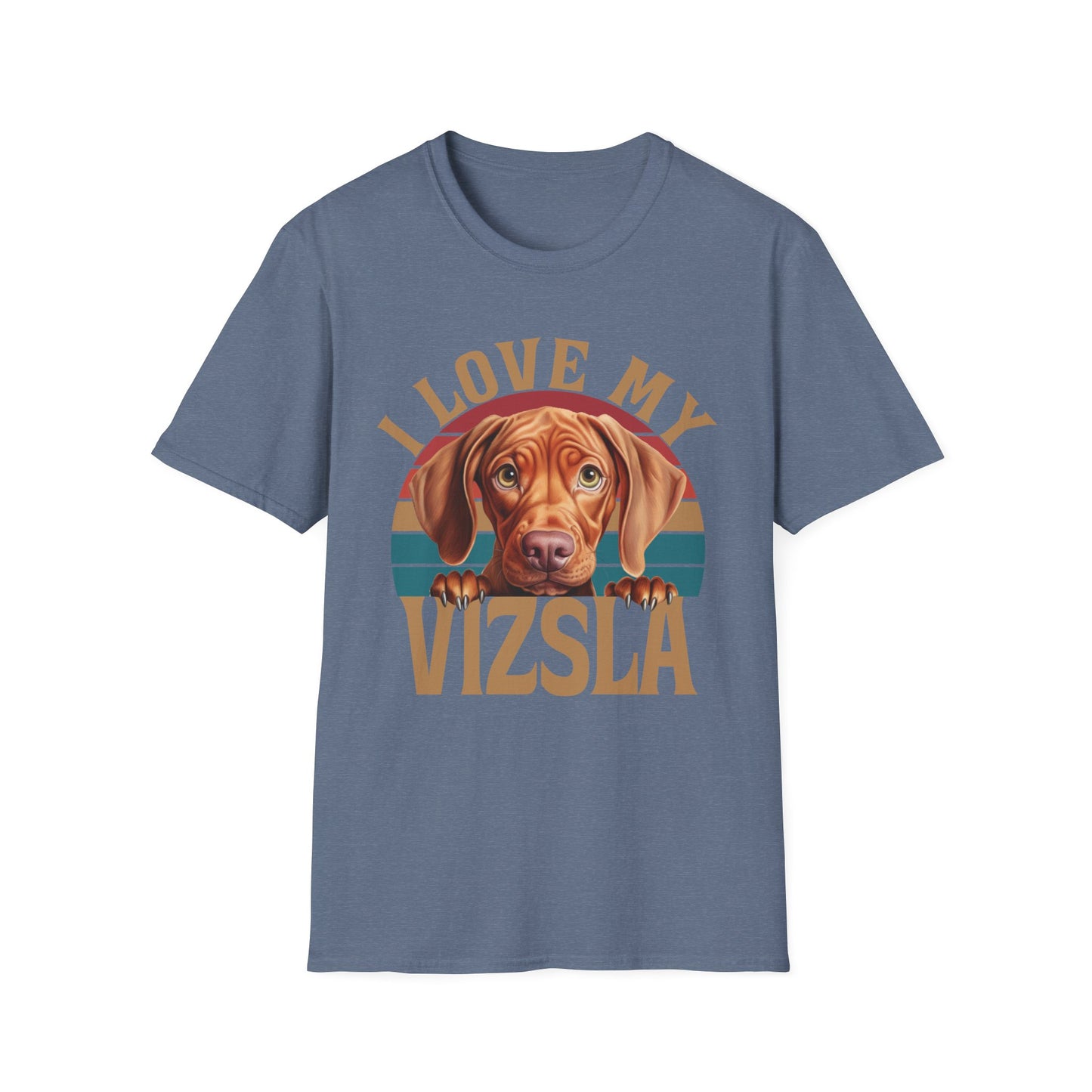 Vizsla Lover T-Shirt Retro Design