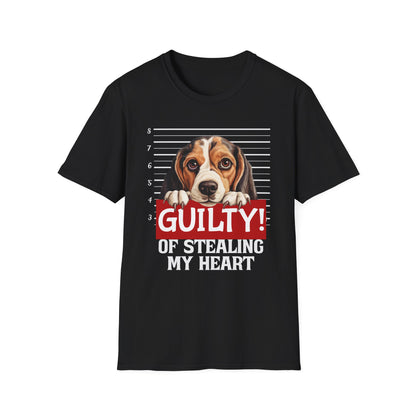Guilty of Stealing My Heart Beagle Love T-Shirt