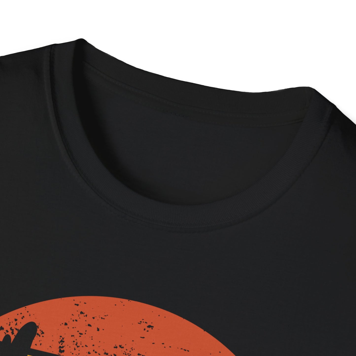 French Bulldog Retro Sunset Design Dog Silhouette T-shirt