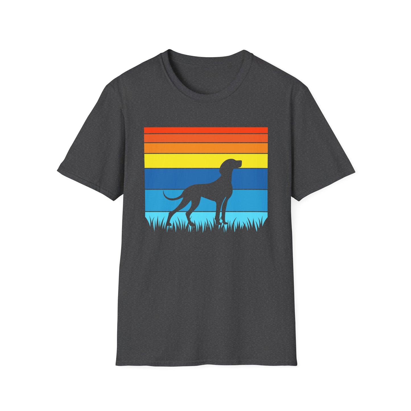 Vizsla Vintage Vibe T-Shirt - Vizsla Dog Breed Retro Design