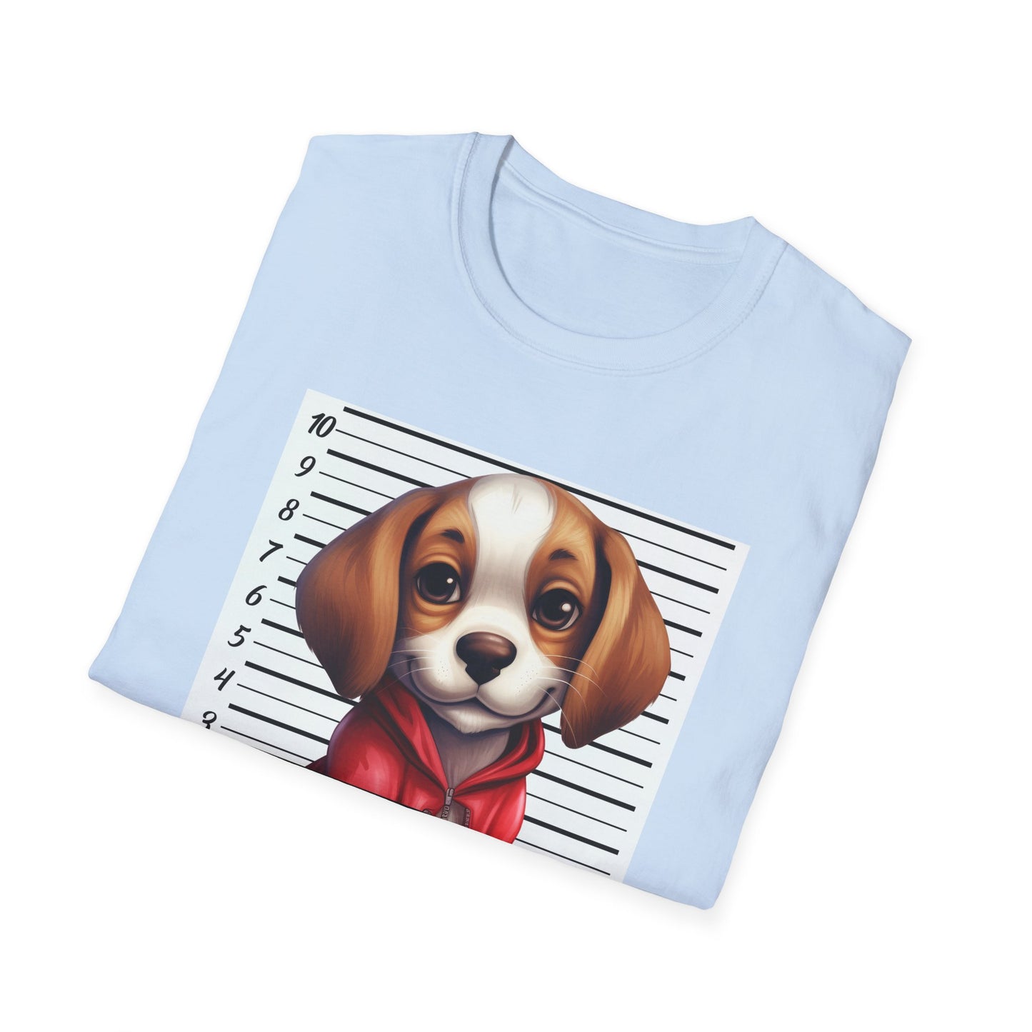 Beagle Dog Guilty of Stealing Hearts Mugshot T-Shirt