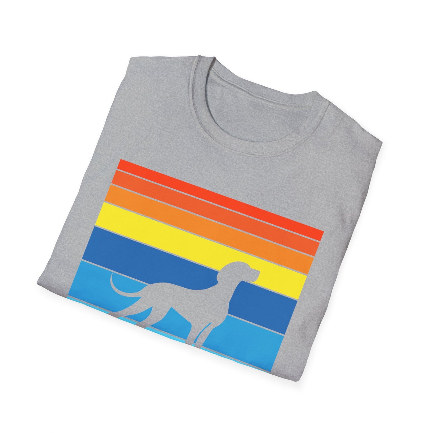 Vizsla Vintage Vibe T-Shirt - Vizsla Dog Breed Retro Design