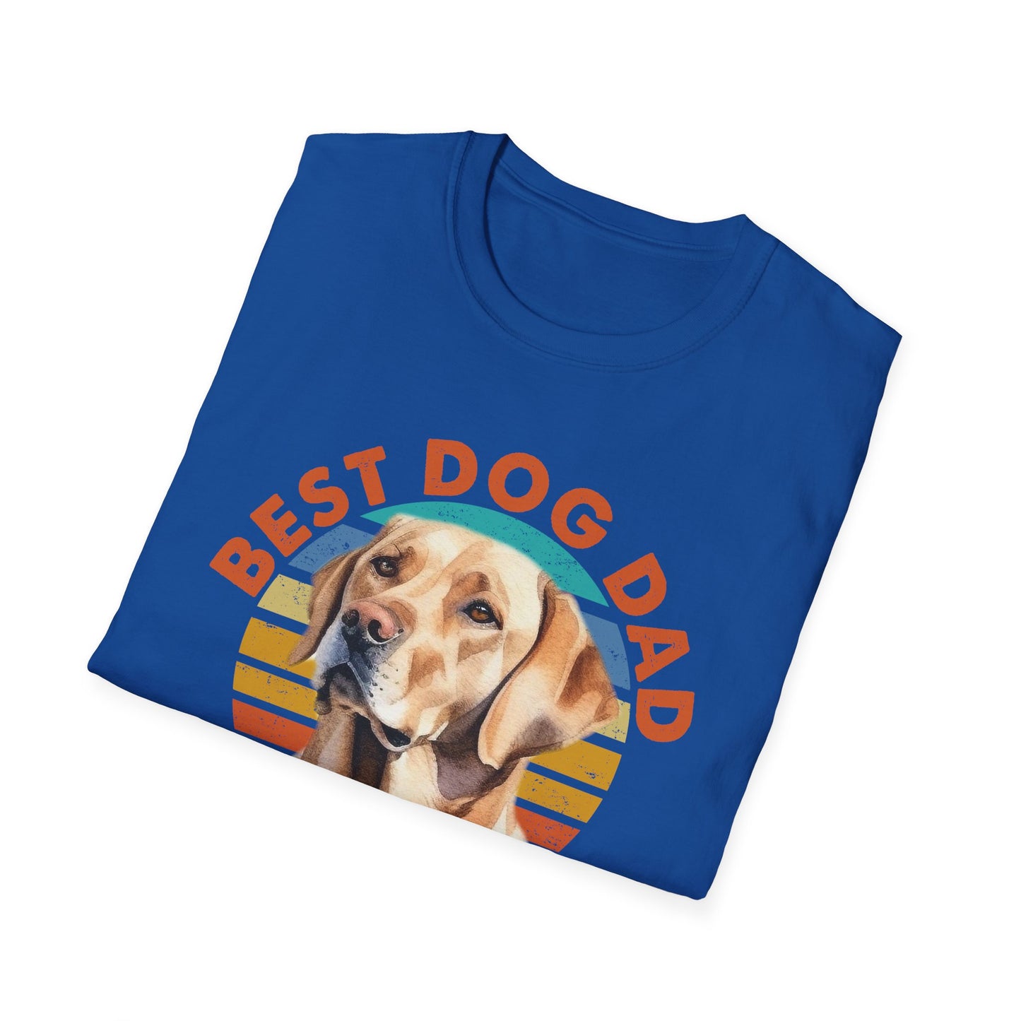 Labrador Retriever T-Shirt - Best Dog Dad Ever - Unisex