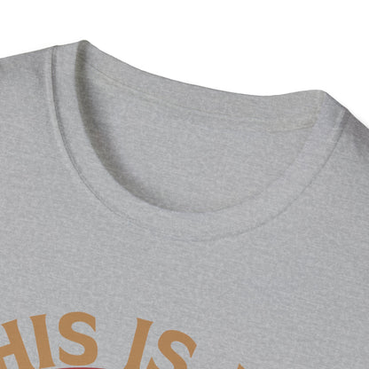 Funny Corgi T-Shirt - This Is My Therapist Unisex Softstyle Tee