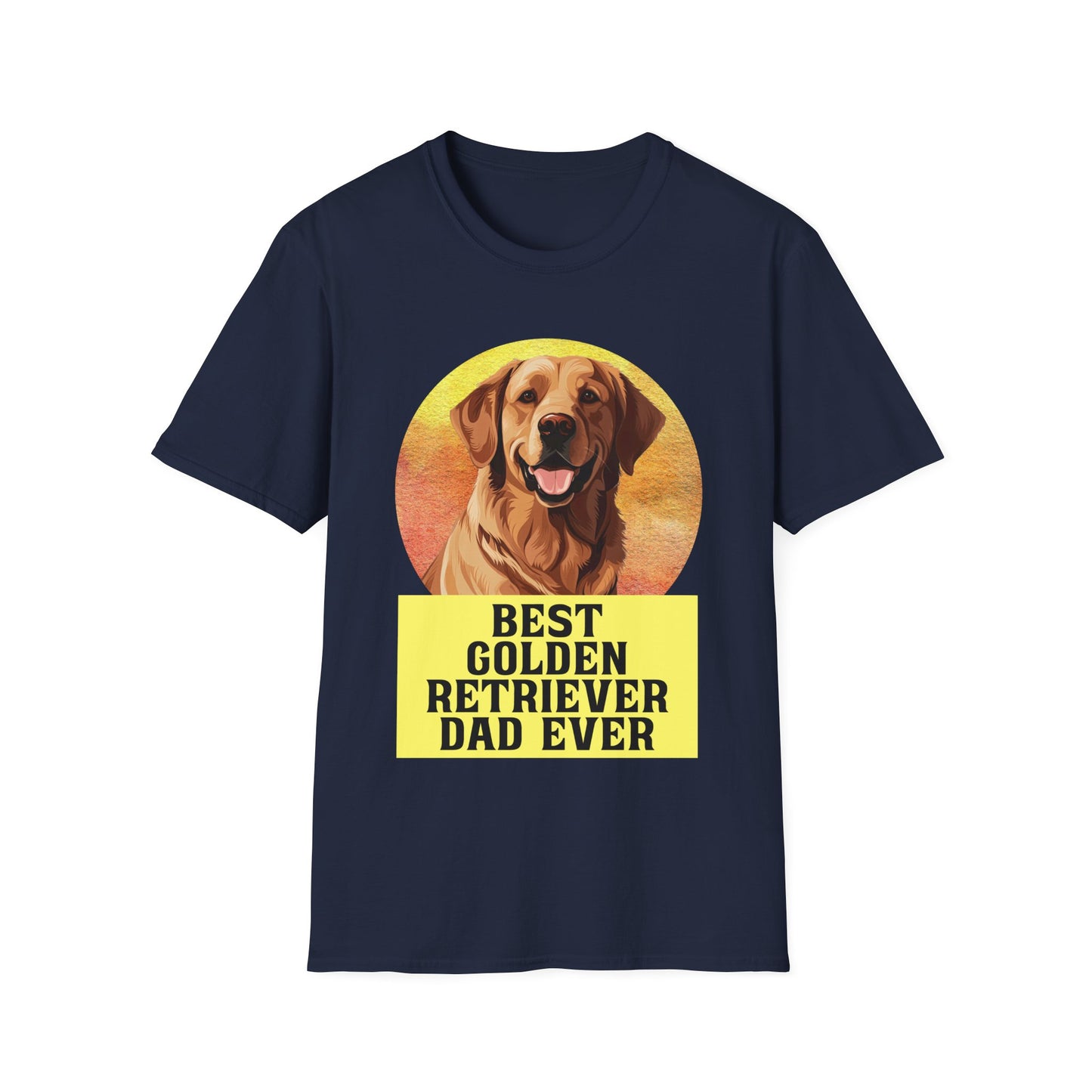 Golden Retriever T-Shirt - Best Golden Retriever Dad Ever