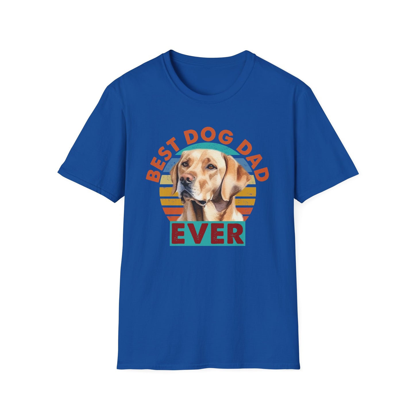 Labrador Retriever T-Shirt - Best Dog Dad Ever - Unisex