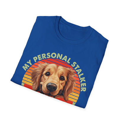 Funny Golden Retriever T-Shirt - Unisex Softstyle