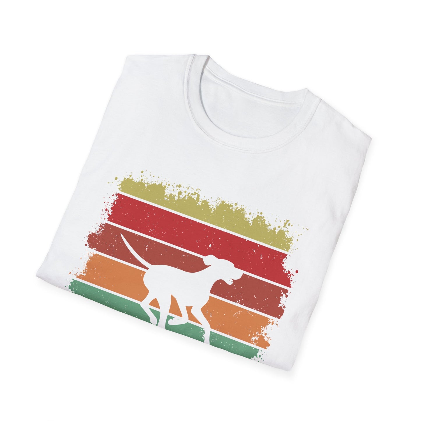 Vintage Vibe Vizsla T-Shirt - Jumping Vizsla Dog Breed Retro Design