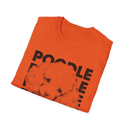 Poodle T-Shirt for Poodle Lovers and Owners - Unisex Softstyle