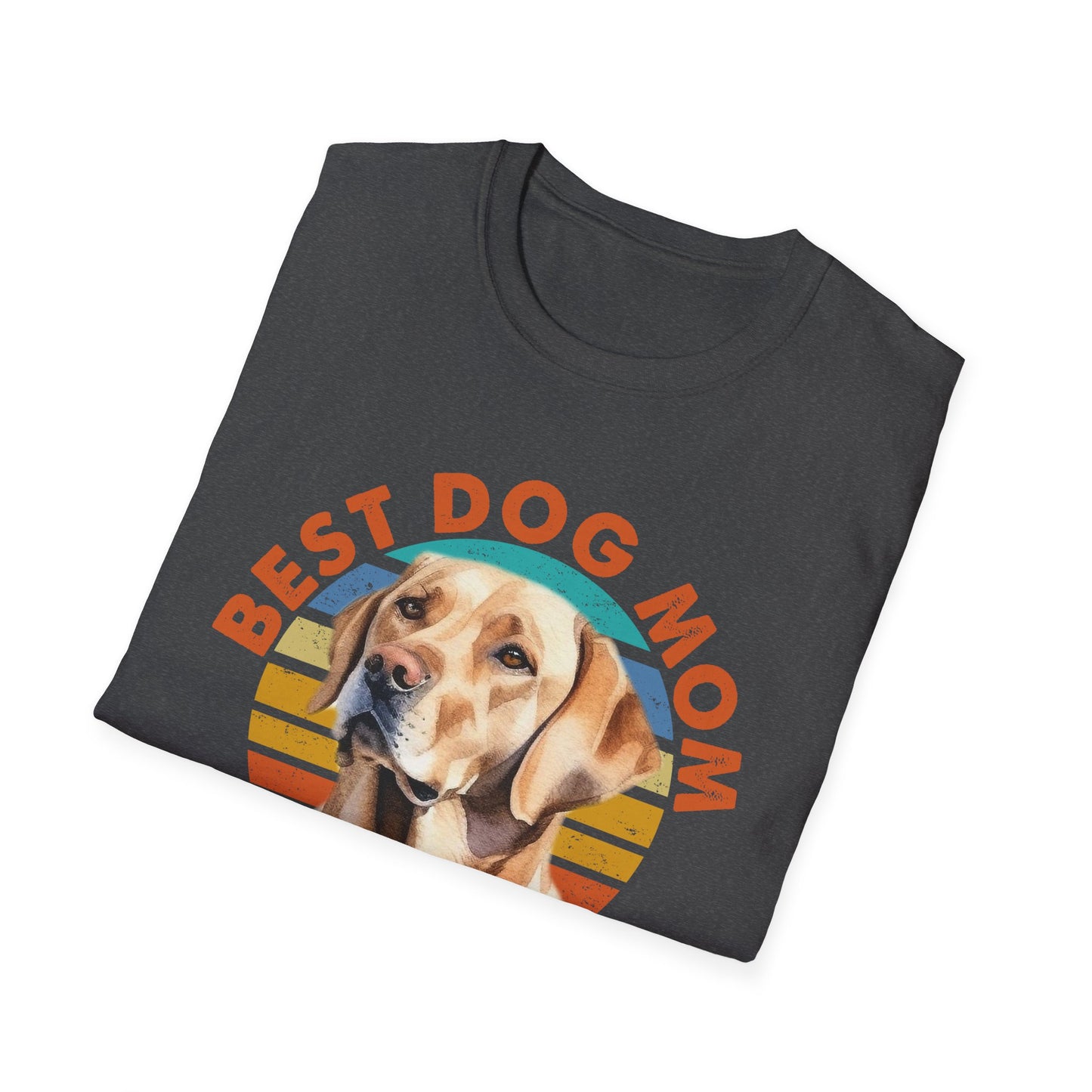 Labrador Retriever T-Shirt - Best Dog Mom Ever - Unisex