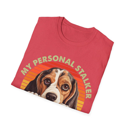 Beagle My Personal Stalker Follows Me Everywhere T-Shirt