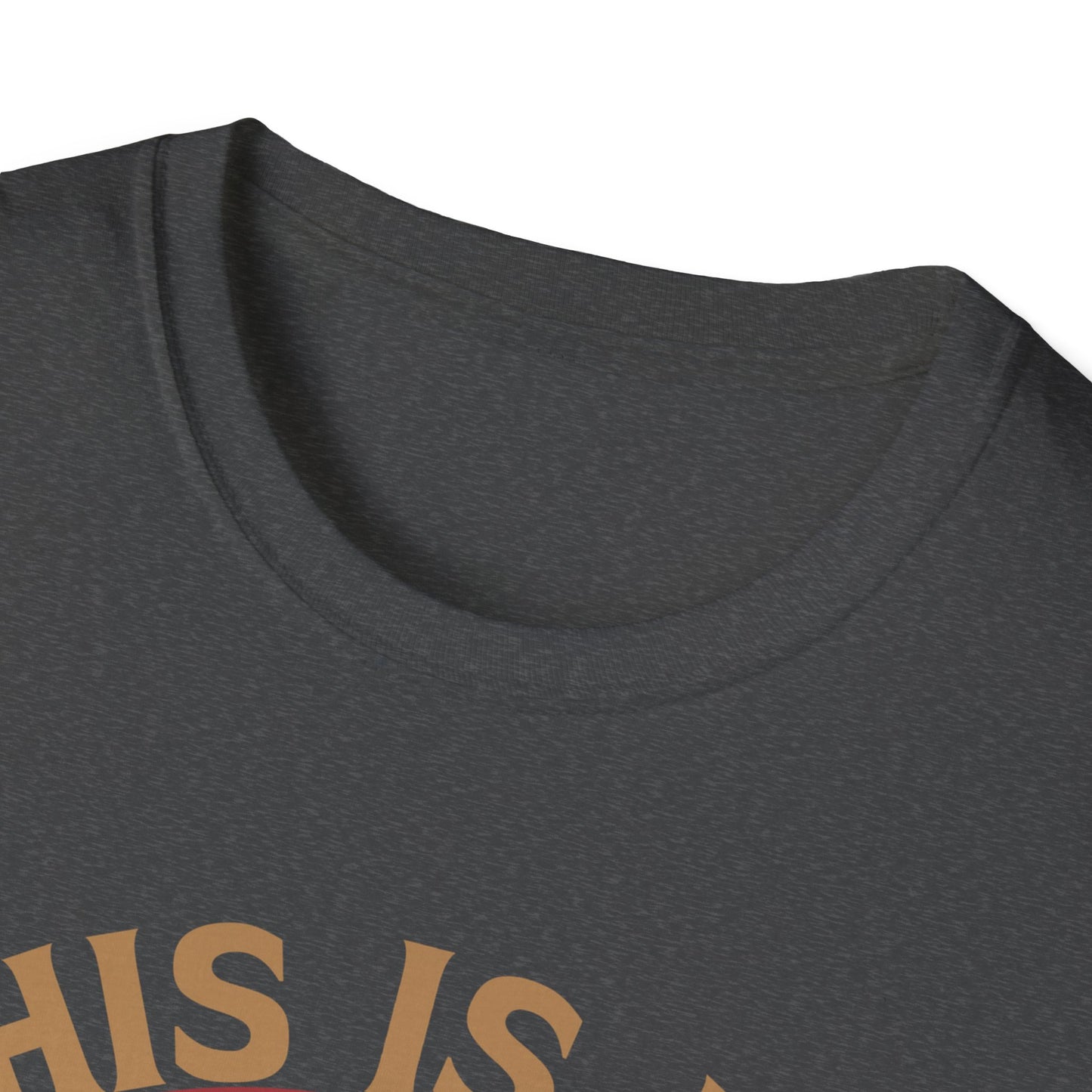 Funny Corgi T-Shirt - This Is My Therapist Unisex Softstyle Tee