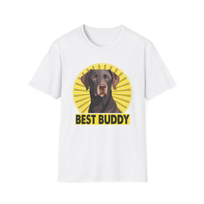 Labrador Retriever Dog T-Shirt Best Buddy