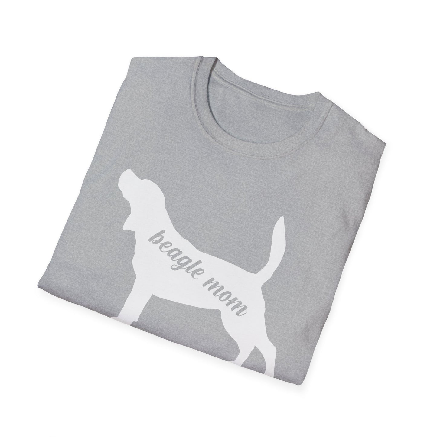 Beagle Mom T-Shirt Dog Silhouette