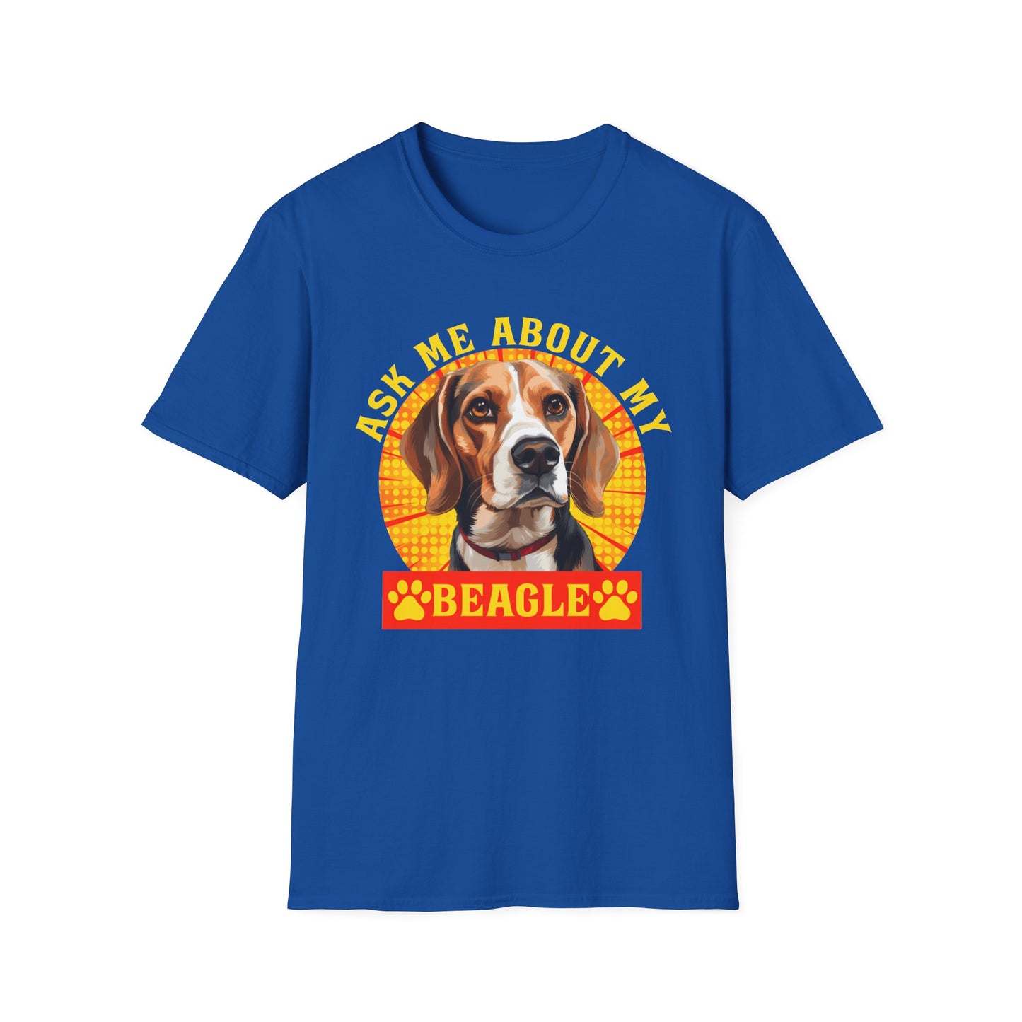 Ask Me About My Beagle Unisex T-Shirt