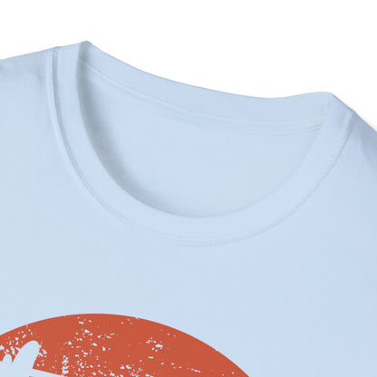 French Bulldog Retro Sunset Design Dog Silhouette T-shirt