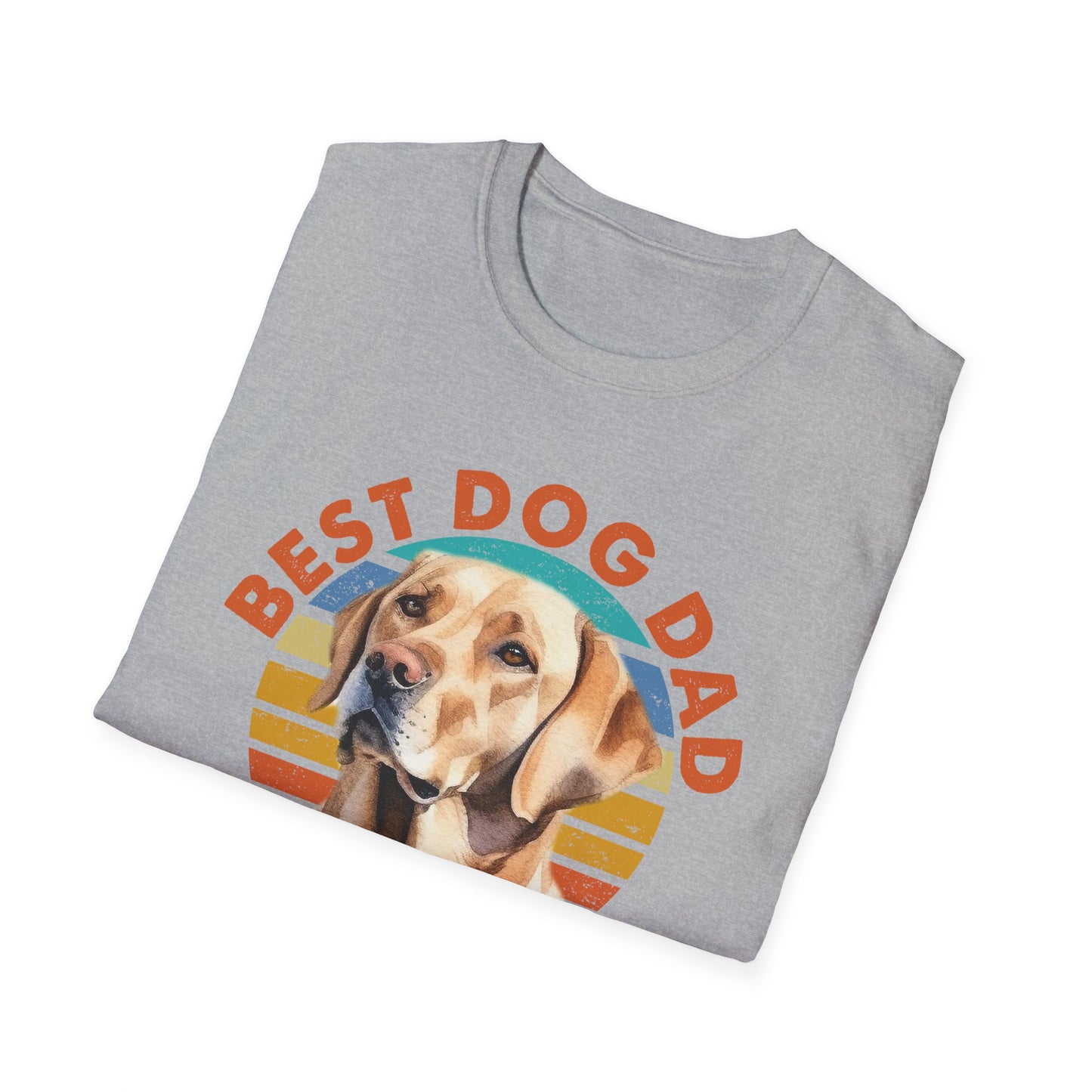 Labrador Retriever T-Shirt - Best Dog Dad Ever - Unisex