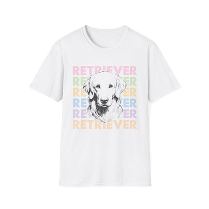 Retro Golden Retriever T-Shirt
